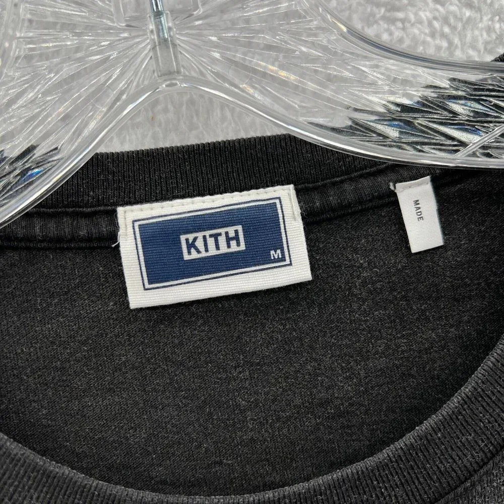 Kith and Kin Jacobean Shirt Mens Medium Black Short Sleeve Vintage Tee *A49 New - Picture 6 of 12